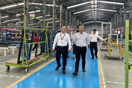 摩根集團領導一行蒞臨軒尼斯門窗參觀交流，共話技術創新合作